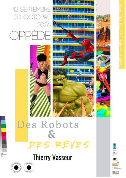 Ausstellung Des Robots et des Rêves von Thierry Vasseur in Oppède