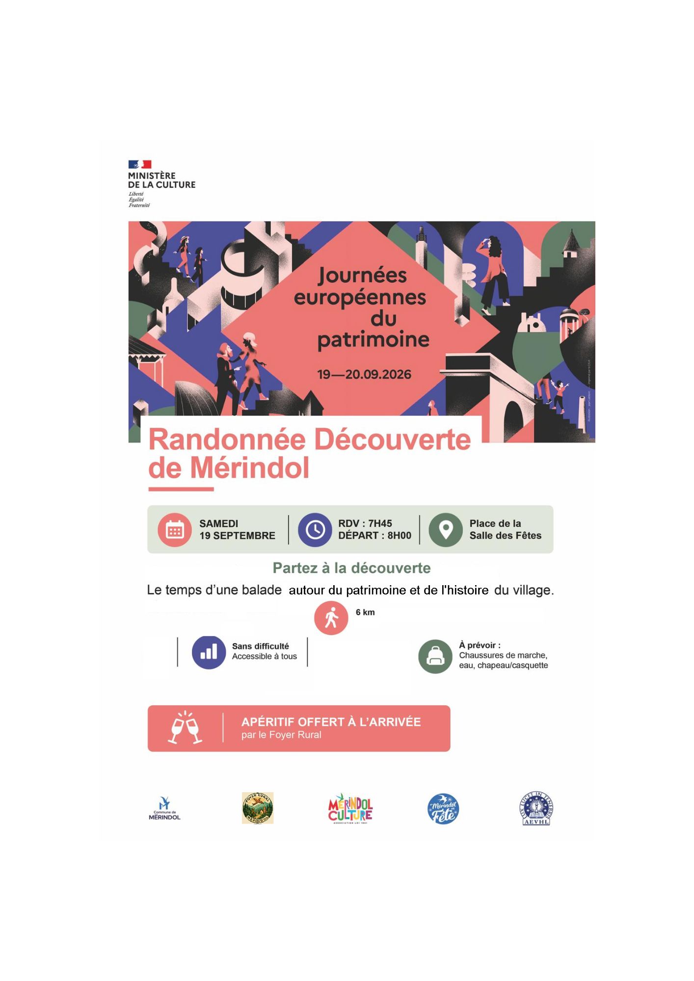 Wandern Sie, um das Erbe von Mérindol zu entdecken pendant les Journées européennes du patrimoine