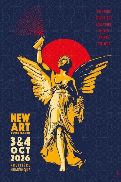 Festival New Art 2026 in der Fruitière Numérique in Lourmarin