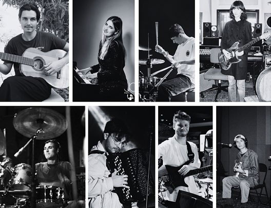 Junge Musikerinnen und Musiker des Konservatoriums von Cavaillon bei einem Konzert