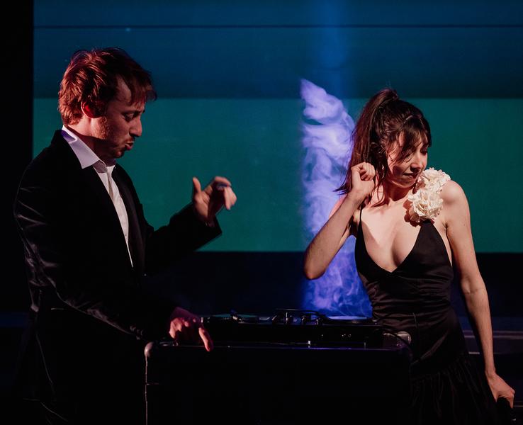 Kurznachrichtendienst von Suzanne de Baecque und Joaquim Fossi in La Garance in Cavaillon