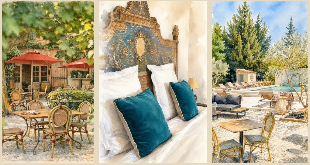 Domaine des Grès Luberon, Hotel mit Charme in Lagnes