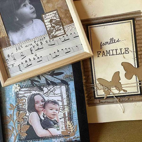 Familienfotos: Kreativwerkstatt in Maubec