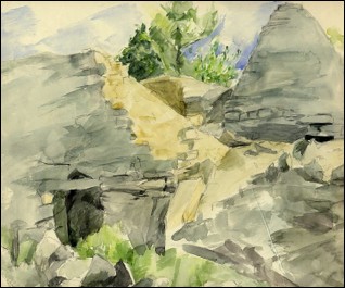 Trockensteinlandschaft in der Provence im Rahmen der Europäischen Tage des Kulturerbes in Cabrières-d’Avignon