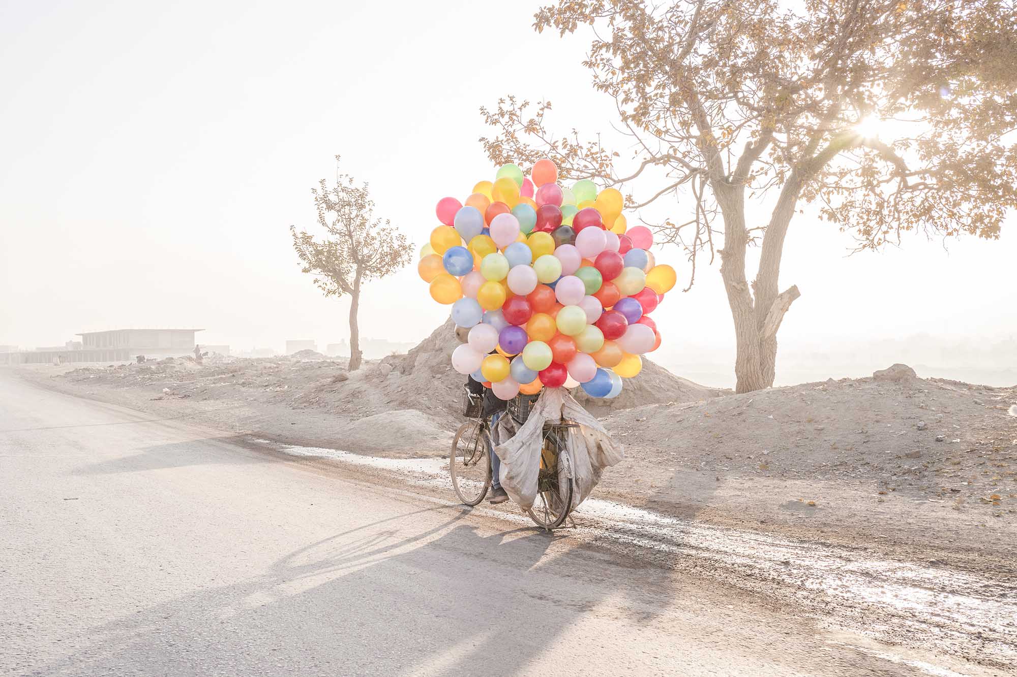 Fotografie aus der Ausstellung Éclats de vie ou quand la couleur résiste