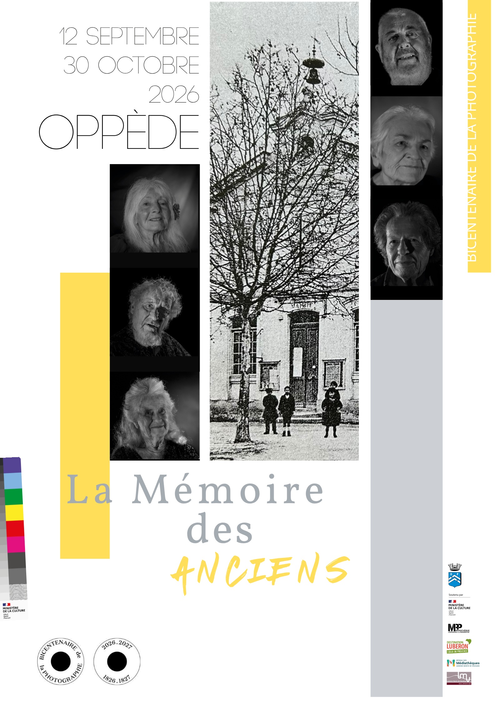 Ausstellung La Mémoire des Anciens in Oppède