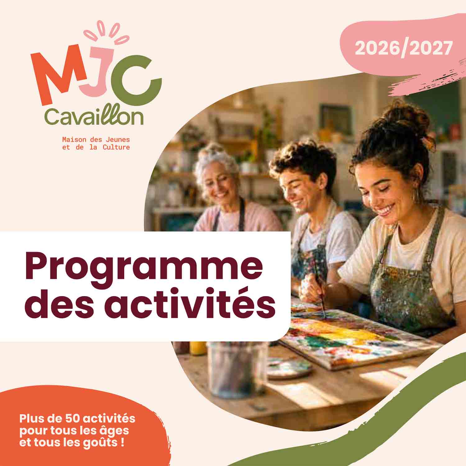 Aktivitätenprogramm 2026-2027 der MJC de Cavaillon