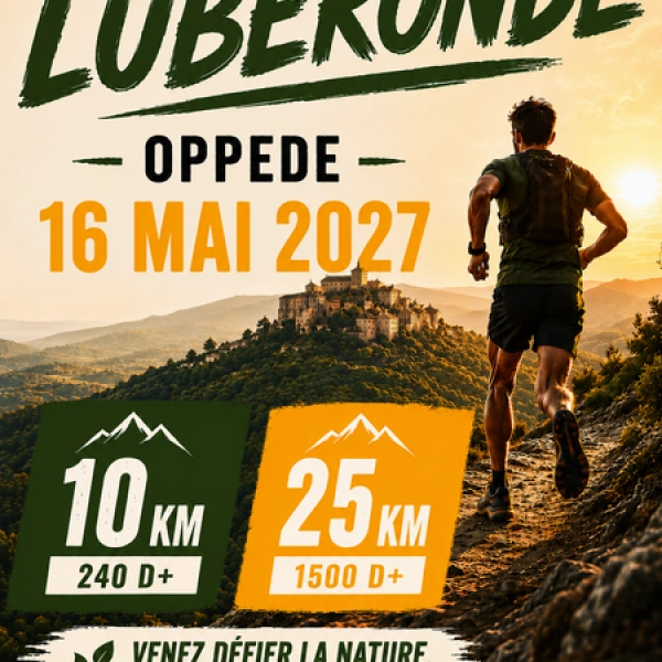 La Luberonde in Oppède: 10 oder 25 km Naturrennen