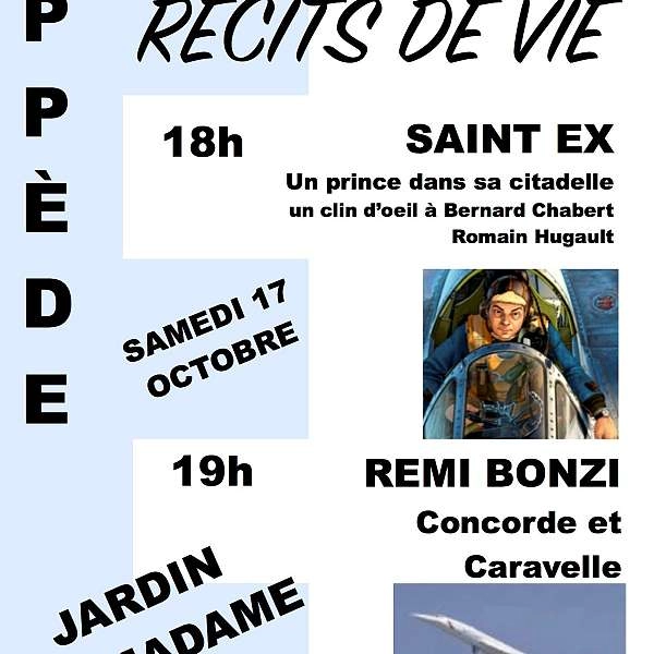 Récits de vie à Oppède : Saint-Exupéry et aviation