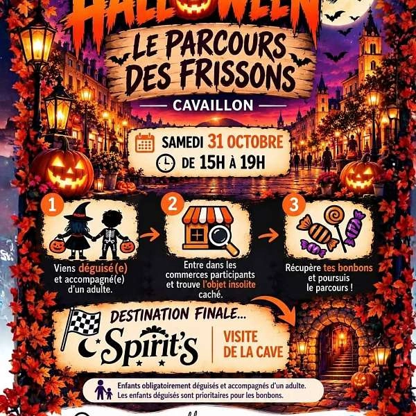 Der Gruselparcours: Halloween in Cavaillon