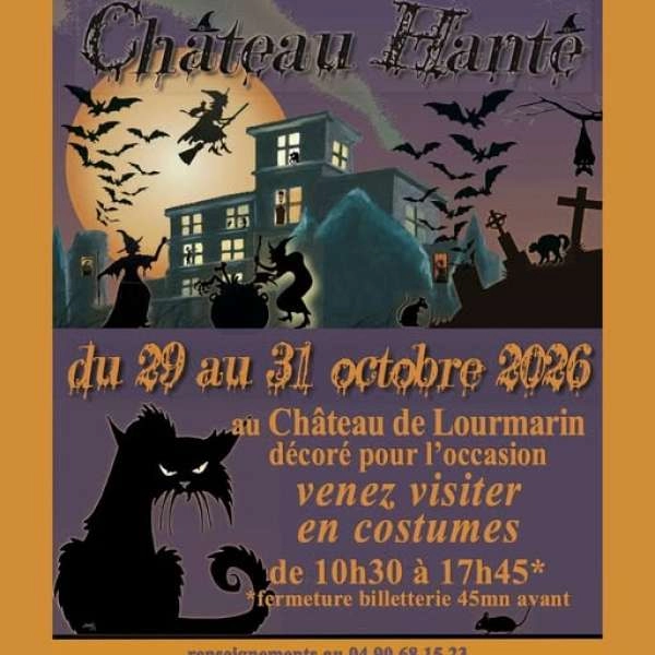 Spukschloss: Halloween 2026 im Château de Lourmarin