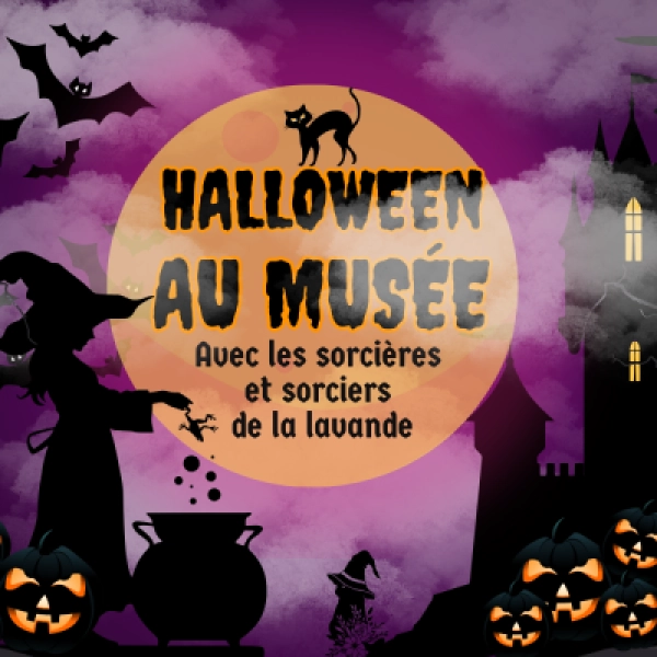 Halloween im Lavendelmuseum in Coustellet