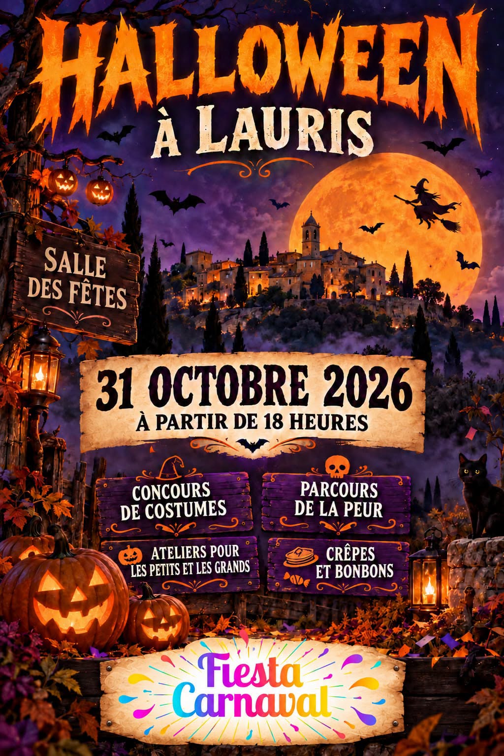 Halloween in Lauris am 31. Oktober 2026