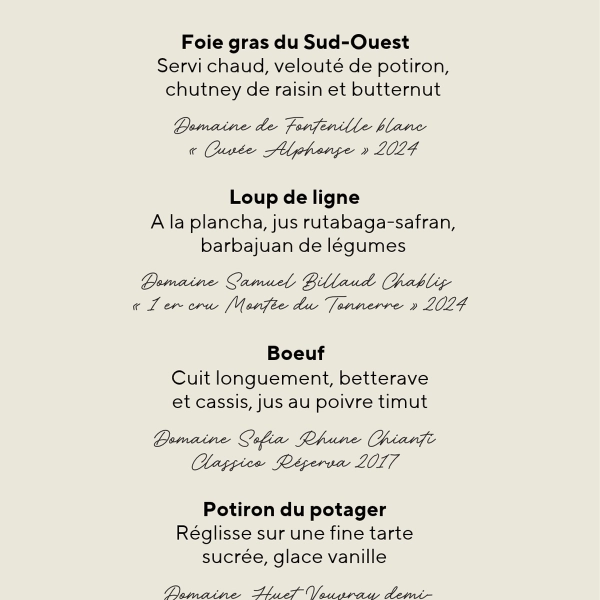 Halloween-Dinner im Domaine de Fontenille in Lauris