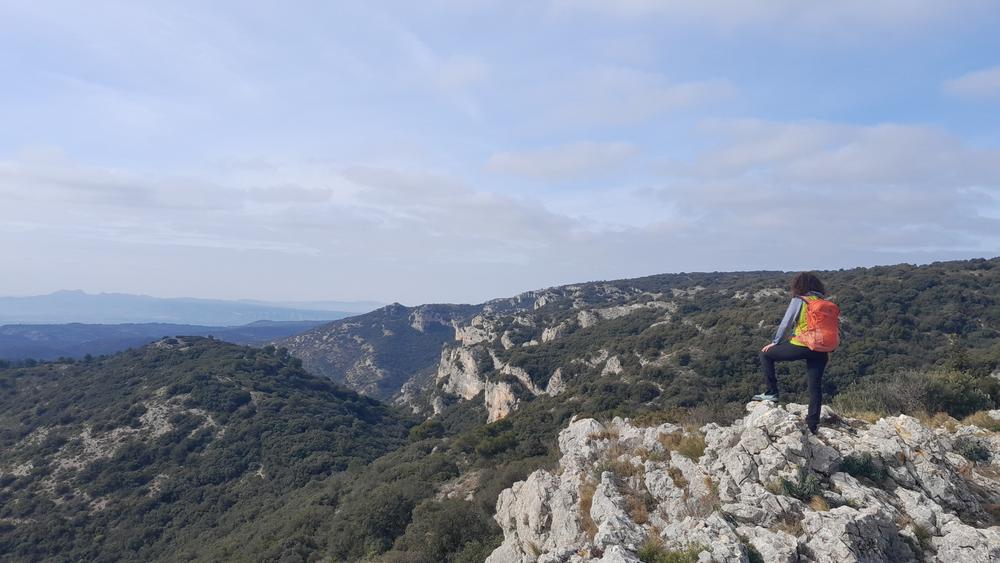 Landschaft des Petit Luberon bei der geführten Wanderung ab Puget