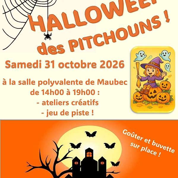 Halloween für Kinder in Maubec