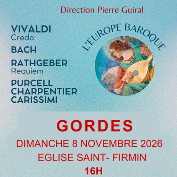 Konzert Das barocke Europa in Gordes