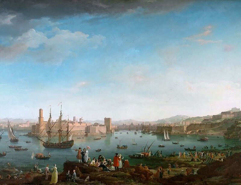 Einfahrt zum Hafen von Marseille
