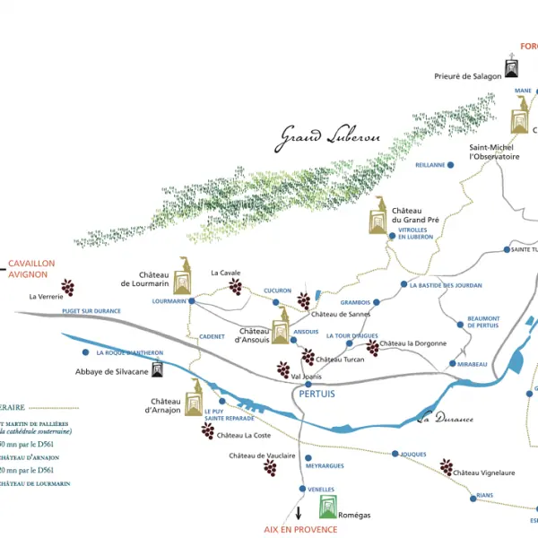 Route der Schlösser und Gärten der Provence