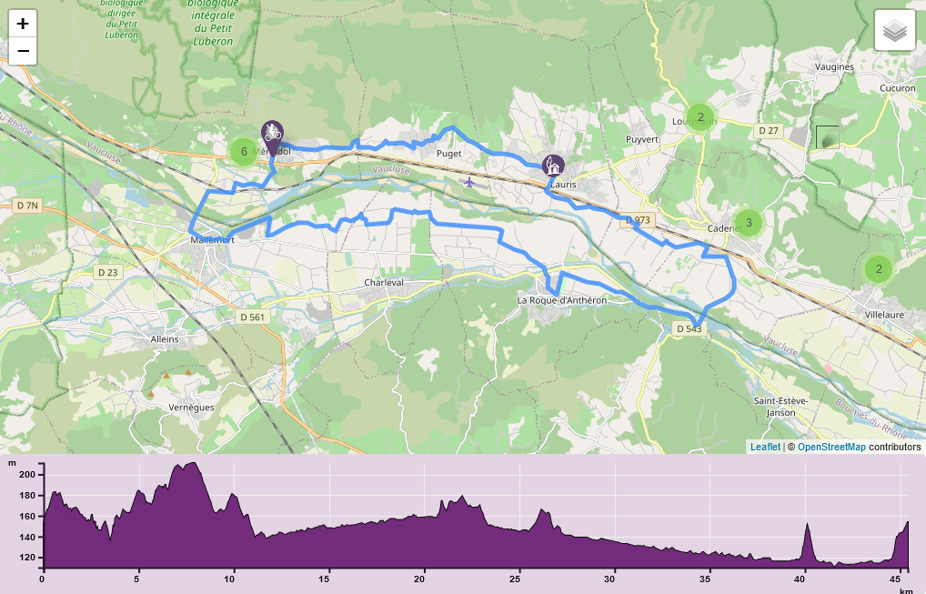 Plan Vélo - Merindol