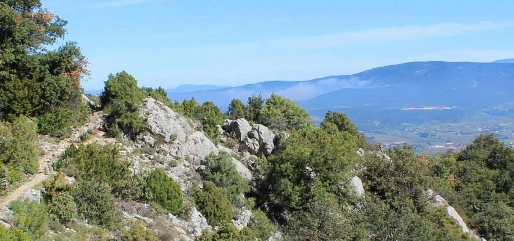 Schlendern Sie auf der Montagnette