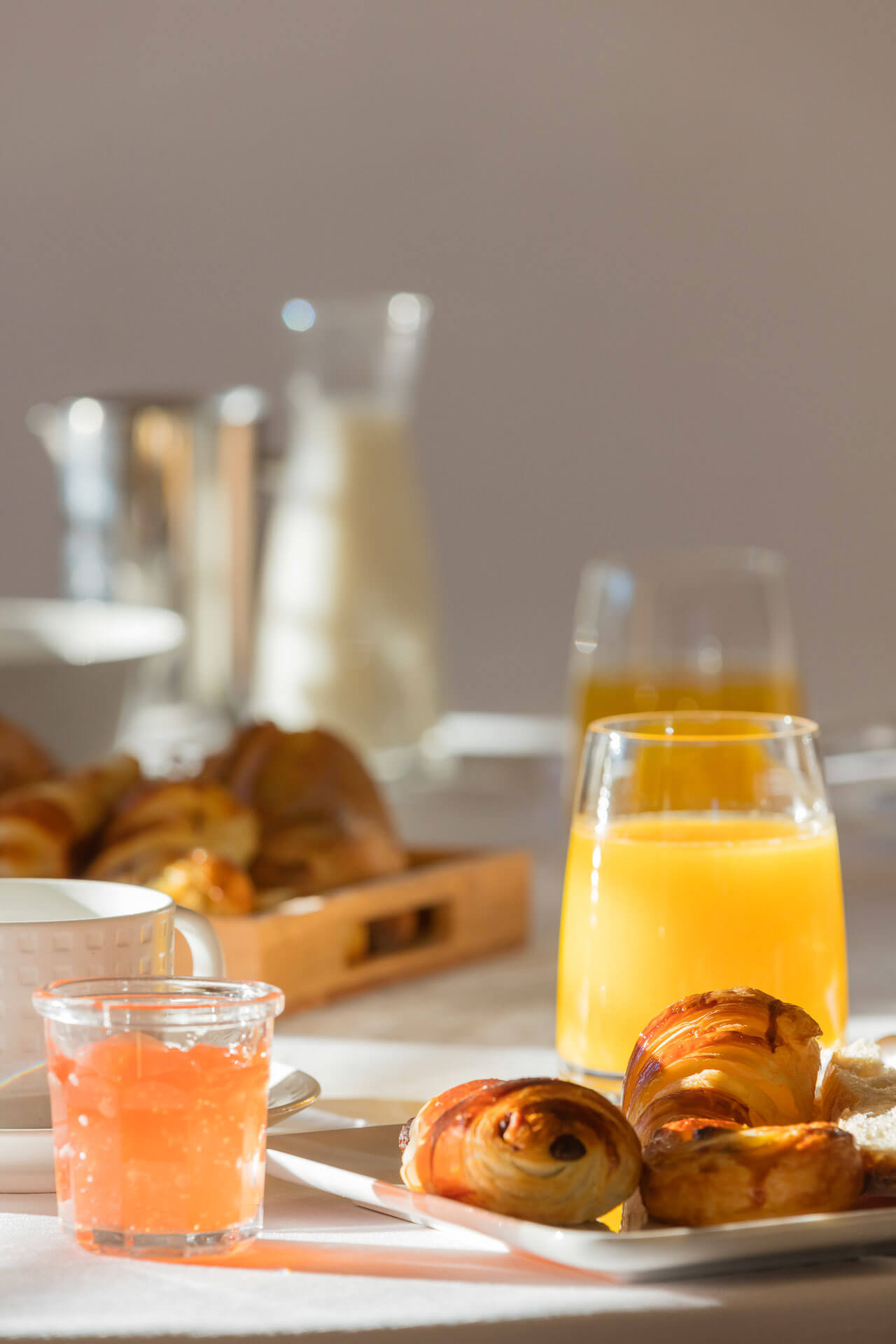 Frühstücksbuffet im Carcarille Hôtel & Spa in Gordes