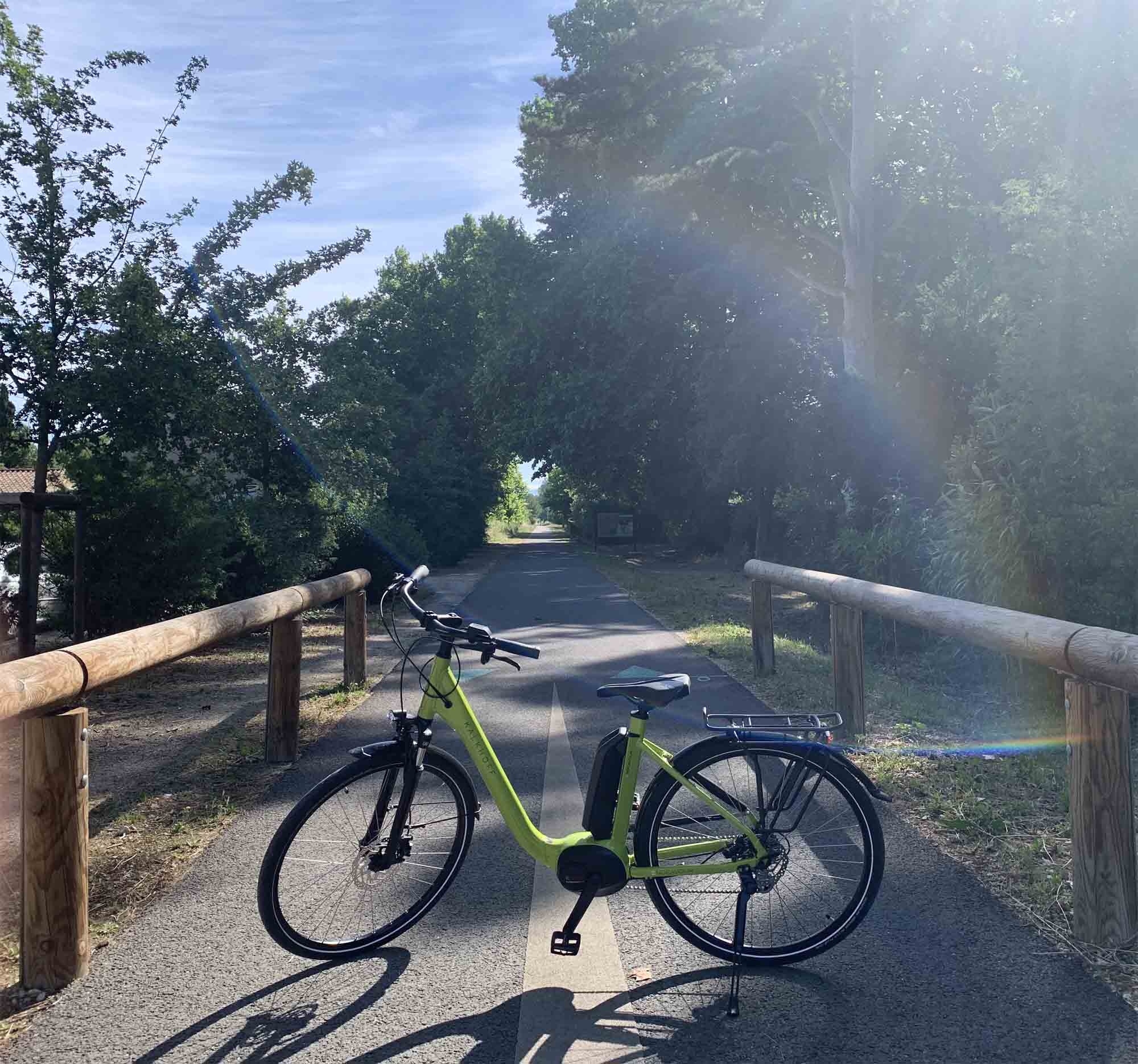 Verleih und Verkauf von E-Trekking- und E-Mountainbikes sowie Radstrecken in Robion