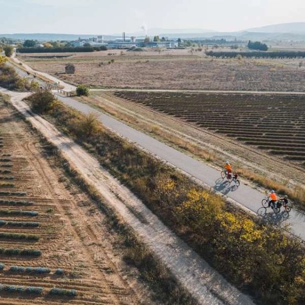 Route Nr. 26: Mérindol, Lauris, Cadenet und Mallemort