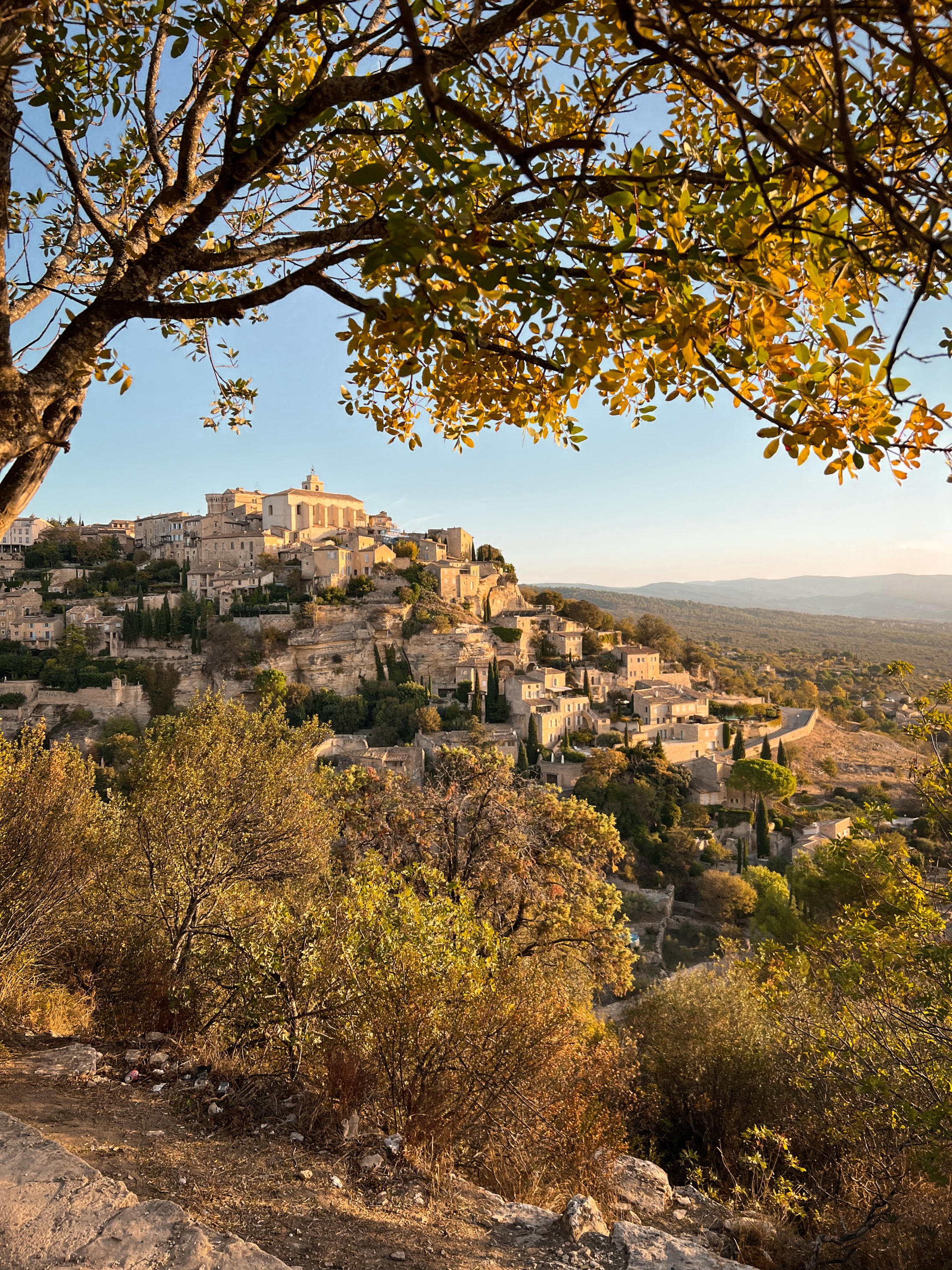Gordes en automne