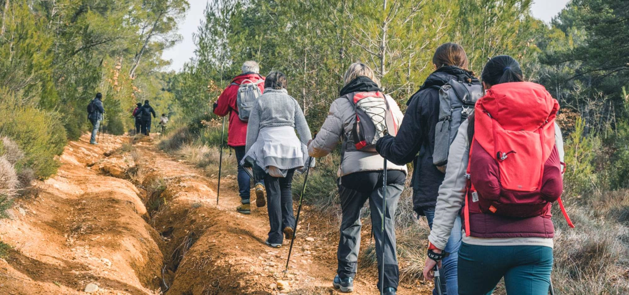 Nordic Walking, Spaziergang mit Luo Experience