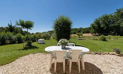 Vue sur le jradin