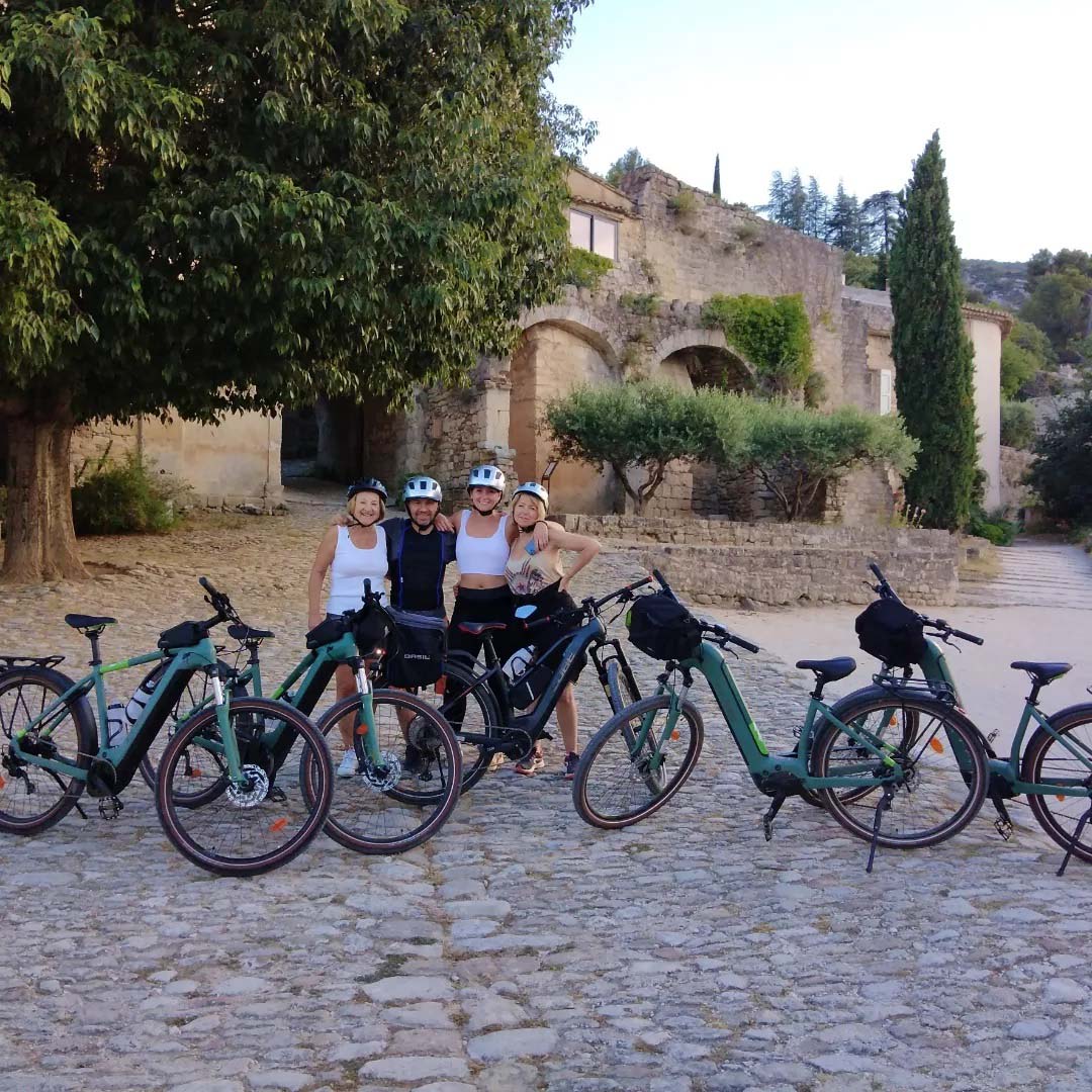 Vélo en Provence - Cabrières d'Avignon