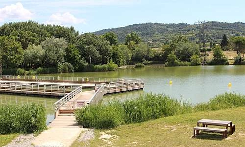 Bassins de baignade plan d'eau d'Apt