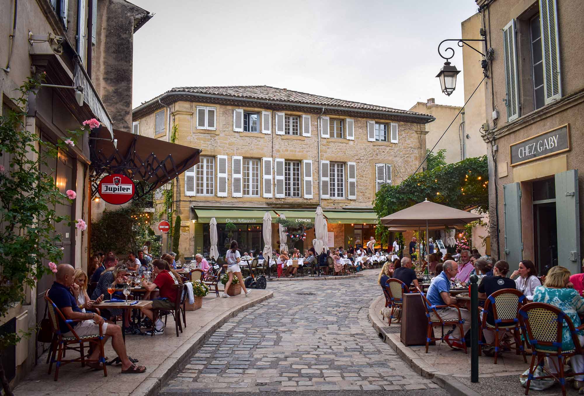 Les rues à Lourmarin